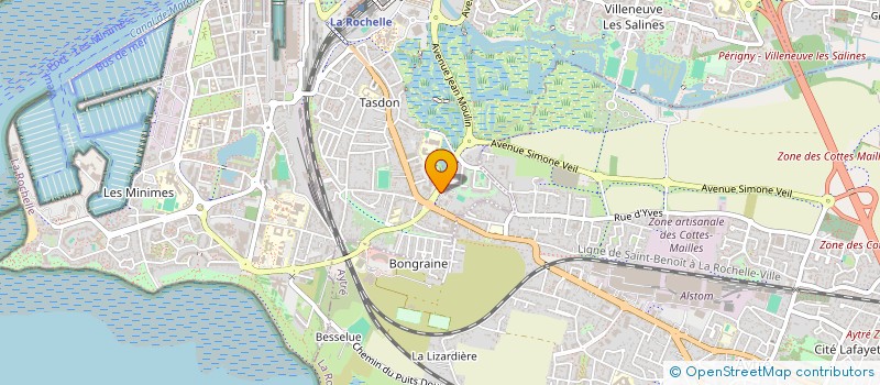 localisation de l'entreprise ISEE  LA ROCHELLE