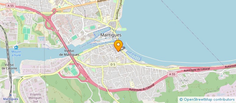 localisation de l'entreprise ISEE OPTIQUE  MARTIGUES