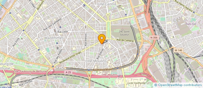 localisation de l'entreprise ISEG LILLE à LILLE