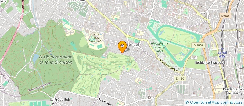 localisation de l'entreprise ISEGORIA CONSEIL à RUEIL-MALMAISON
