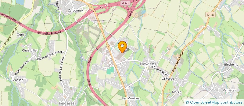 localisation de l'entreprise ISENI MULTISERVICES  NEYDENS