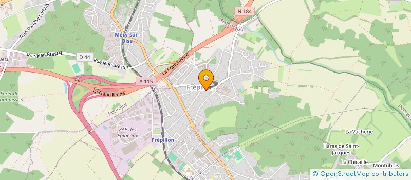 localisation de l'entreprise ISENTROPE  FREPILLON