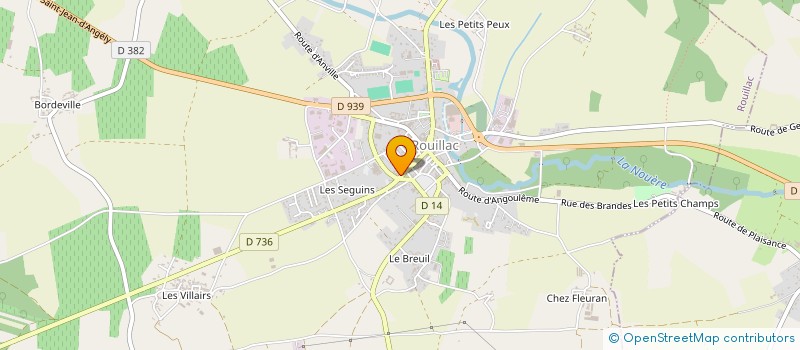 localisation de l'entreprise ISEO PRO à ROUILLAC
