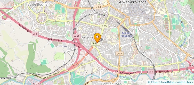 localisation de l'entreprise ISEOLAB à AIX-EN-PROVENCE