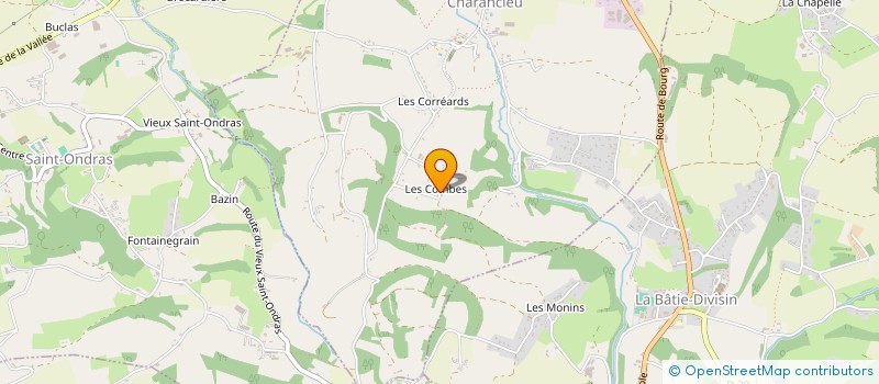 localisation de l'entreprise ISEOLE à CHARANCIEU