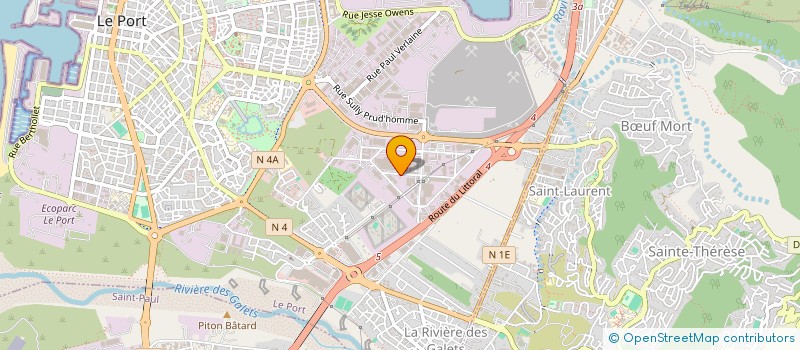 localisation de l'entreprise ISEOS à LE PORT