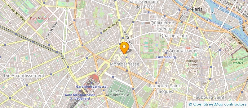 localisation de l'entreprise ISEP VOILE  PARIS