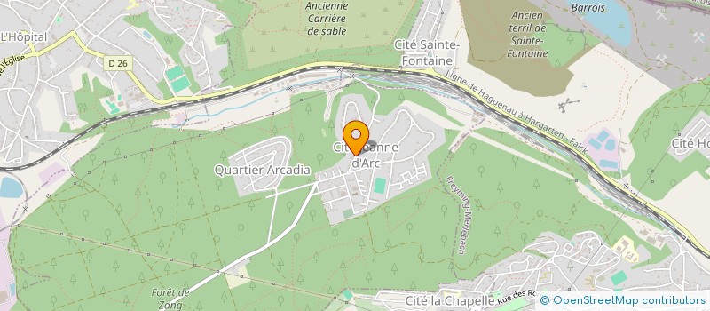 localisation de l'entreprise ISEQ  METZ