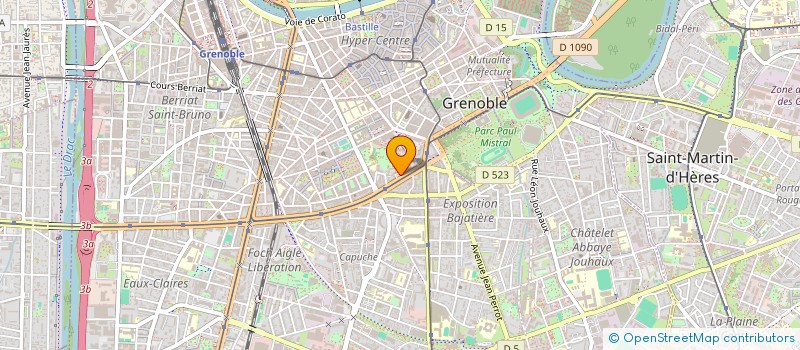 localisation de l'entreprise ISEROISE à GRENOBLE