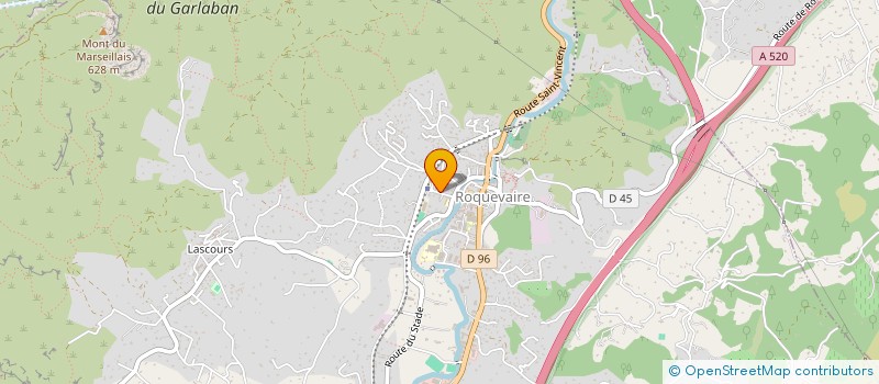 localisation de l'entreprise ISETTA  ROQUEVAIRE