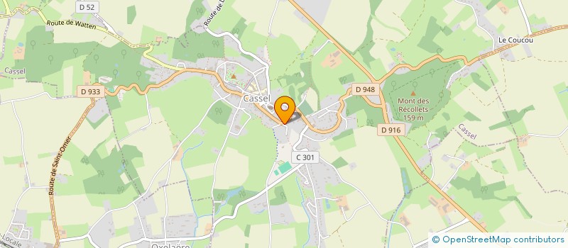 localisation de l'entreprise ISEUS  CASSEL