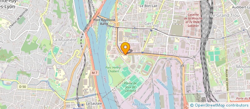 localisation de l'entreprise ISFA FINANCE  LYON