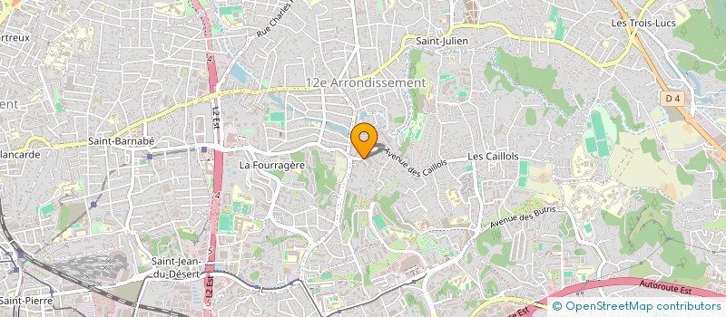 localisation de l'entreprise ISFA FORMATION  MARSEILLE