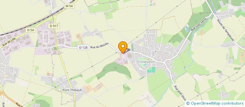 localisation de l'entreprise ISFAHAN à ENNEVELIN