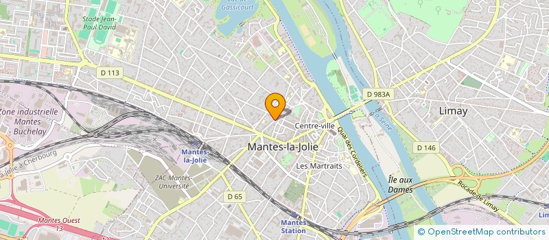 localisation de l'entreprise ISFC LOC  MANTES-LA-VILLE