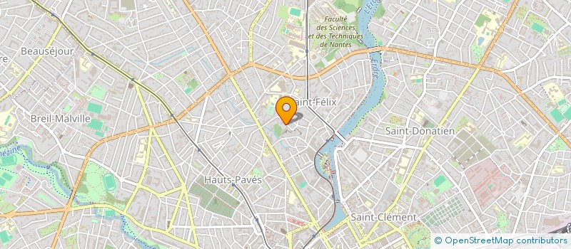 localisation de l'entreprise ISFEC ATLANTIQUE  NANTES