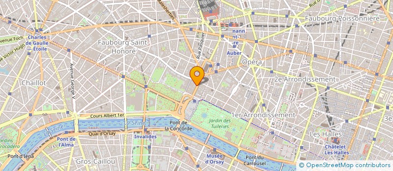 localisation de l'entreprise ISGI ACCUEIL  PARIS