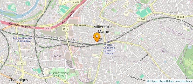 localisation de l'entreprise ISGREEN-IMMO  VILLIERS-SUR-MARNE