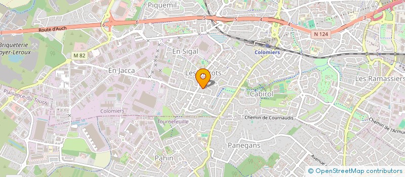 localisation de l'entreprise ISH DEVELOPMENT à COLOMIERS