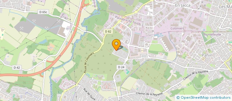 localisation de l'entreprise ISH&LANE  PLAISANCE-DU-TOUCH