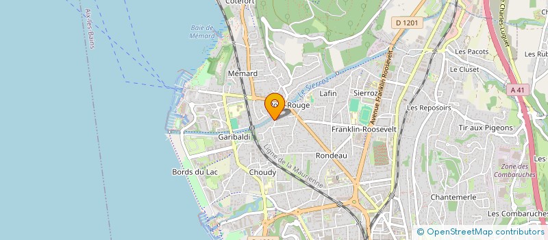 localisation de l'entreprise ISHA  GRESY-SUR-AIX