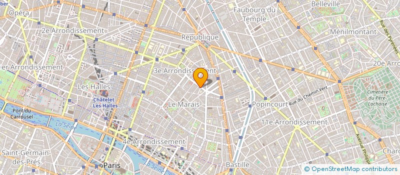 localisation de l'entreprise ISHA'S GARDEN à PARIS