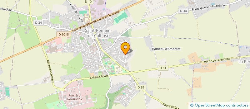 localisation de l'entreprise ISHAKAMI  SAINT-ROMAIN-DE-COLBOSC