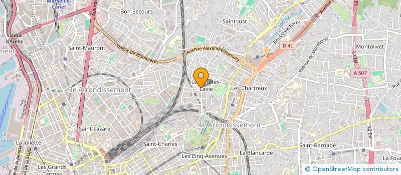 localisation de l'entreprise ISHIMA à MARSEILLE