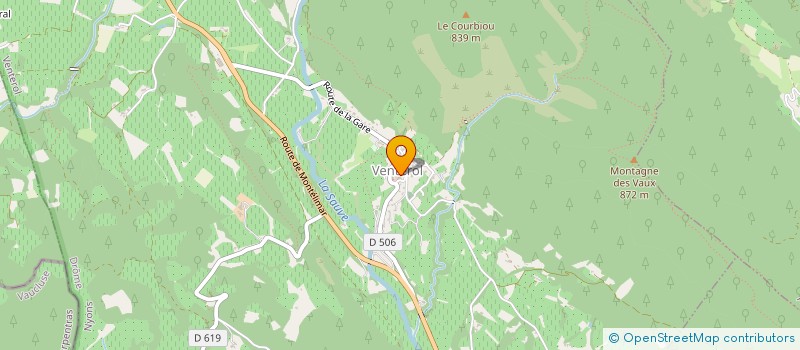 localisation de l'entreprise ISHINCA à VENTEROL