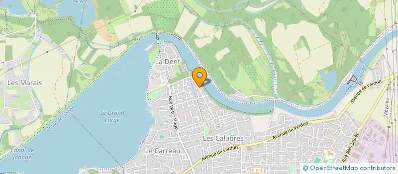 localisation de l'entreprise ISHINCA  MEYZIEU