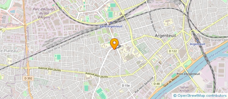 localisation de l'entreprise ISHIRZ SERVICES  ARGENTEUIL