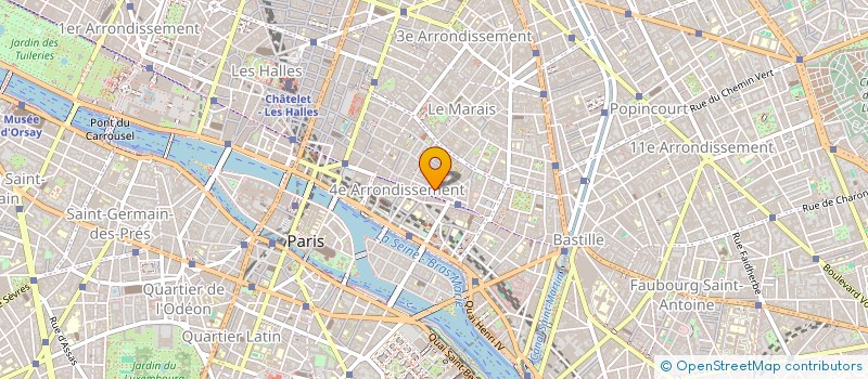 localisation de l'entreprise ISHOES à PARIS