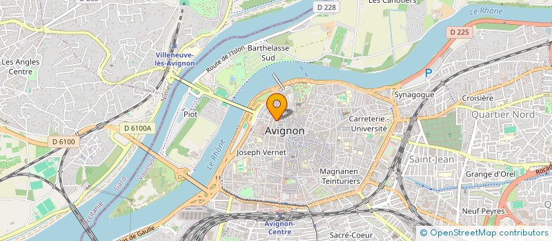 localisation de l'entreprise ISI 2  AVIGNON