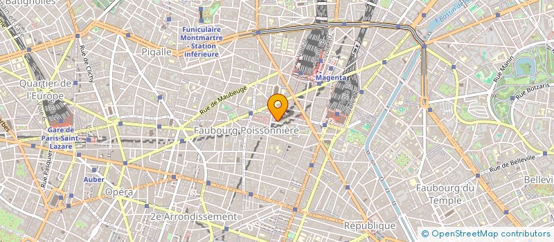 localisation de l'entreprise ISI  PARIS