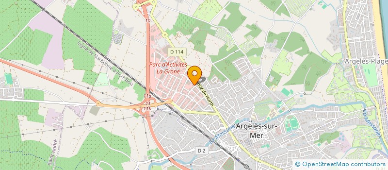 localisation de l'entreprise ISI DEPANNAGES  ARGELES-SUR-MER