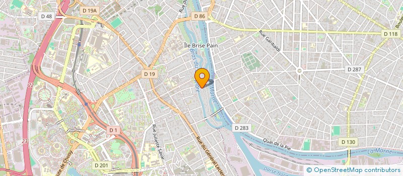localisation de l'entreprise ISI SOLUTION à CRETEIL