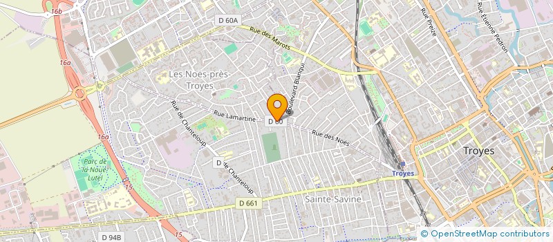 localisation de l'entreprise ISIA DIGITAL  LES NOES-PRES-TROYES