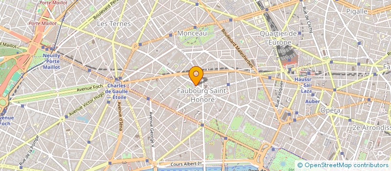 localisation de l'entreprise ISIA SALONS à NEUILLY-SUR-SEINE