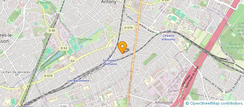 localisation de l'entreprise ISIAMOBILE à ANTONY