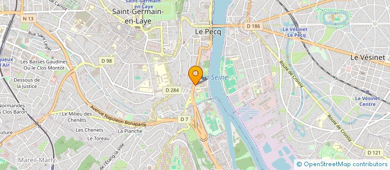 localisation de l'entreprise ISIBINDI  LE PECQ