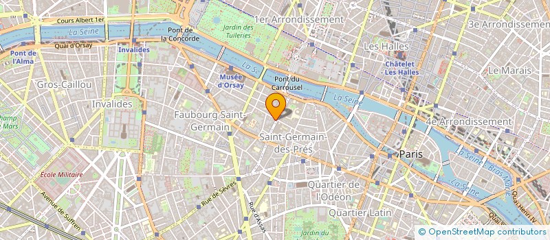 localisation de l'entreprise ISIC  PARIS