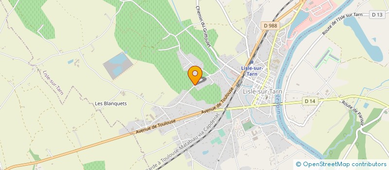 localisation de l'entreprise ISIC NETWORK à LISLE-SUR-TARN