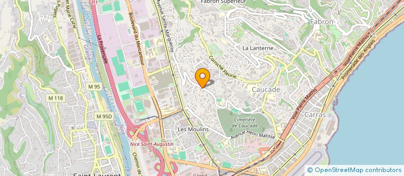 localisation de l'entreprise ISIDA - ASSOCIATION DE PROTECTION DES FEMMES ET DES ENFANTS à NICE