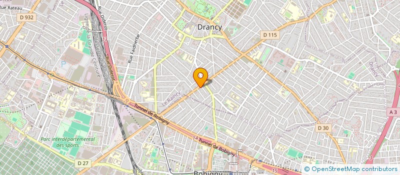 localisation de l'entreprise ISIDORE à DRANCY