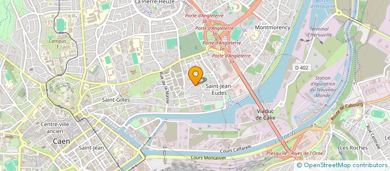 localisation de l'entreprise ISIDORE à CAEN