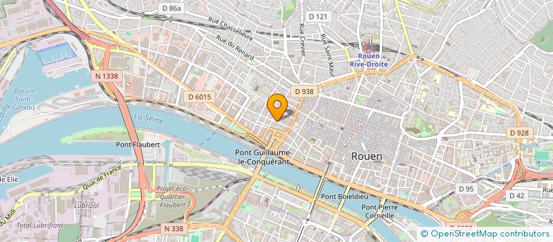 localisation de l'entreprise ISIDORI STAUB  ROUEN