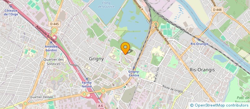 localisation de l'entreprise ISIJO GLOJANA  GRIGNY