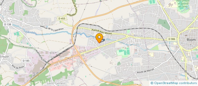 localisation de l'entreprise ISIK INVEST  CEBAZAT