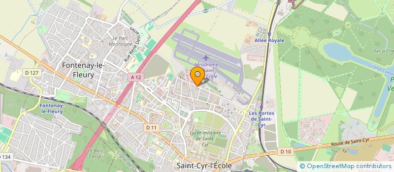 localisation de l'entreprise ISILIFE à SAINT-CYR-L'ECOLE
