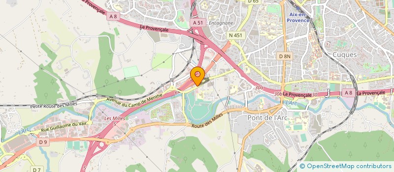 localisation de l'entreprise ISILIVING à AIX-EN-PROVENCE